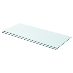 Shelves 2 units transparent glass panel 70x30 cm by vidaXL, Shelves and shelves - Ref: Foro24-3051571, Price: 34,87 €, Discou...