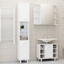 3-piece glossy white engineered wood bathroom furniture set by vidaXL, Bathroom furniture - Ref: Foro24-3056958, Price: 199,8...