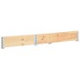 Arriate de madera maciza de pino 50x100 cm de vidaXL, Maceteros y jardineras - Ref: Foro24-3055164, Precio: 34,27 €, Descuent...