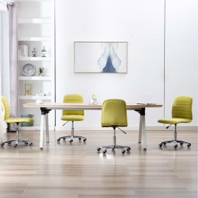 Dining chairs 4 units green fabric by vidaXL, dining chairs - Ref: Foro24-3056535, Price: 220,99 €, Discount: %