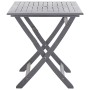 Garden dining set 7 pieces solid gray acacia wood by vidaXL, Garden sets - Ref: Foro24-278922, Price: 403,99 €, Discount: %