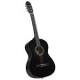 Konzertgitarre für Einsteiger mit Koffer schwarz 4/4 39" von vidaXL, Gitarren - Ref: Foro24-3055600, Preis: 77,32 €, Rabatt: %