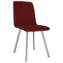 Dining chairs 6 units red velvet by vidaXL, dining chairs - Ref: Foro24-279444, Price: 344,20 €, Discount: %