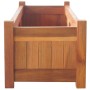 Arriates elevados de jardín 2 pzas madera acacia 100x30x25 cm de vidaXL, Maceteros y jardineras - Ref: Foro24-3057522, Precio...