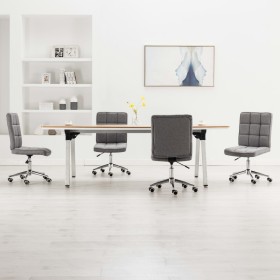 Dining chairs 4 units light gray fabric by vidaXL, dining chairs - Ref: Foro24-279579, Price: 210,99 €, Discount: %