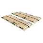 Slatted bases with 28 slats 7 zones 2 units 90x200 cm by vidaXL, Beds and slatted bases - Ref: Foro24-3051431, Price: 125,08 ...