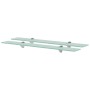 Floating shelves 2 units glass 8 mm 70x10 cm by vidaXL, Shelves and shelves - Ref: Foro24-3051498, Price: 28,99 €, Discount: %