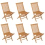 Garten-Essgruppe 7-teilig aus massivem Teakholz von vidaXL, Gartensets - Ref: Foro24-3059602, Preis: 480,99 €, Rabatt: %