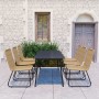 7-piece garden dining set synthetic rattan and glass by vidaXL, Garden sets - Ref: Foro24-3060235, Price: 850,99 €, Discount: %