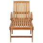 2 sun loungers with solid teak wood table by vidaXL, Loungers - Ref: Foro24-3051437, Price: 565,12 €, Discount: %