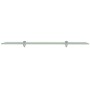 Floating shelves 2 units glass 8 mm 80x20 cm by vidaXL, Shelves and shelves - Ref: Foro24-3051539, Price: 47,99 €, Discount: %