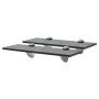 Floating shelves 2 units glass 8 mm 30x20 cm by vidaXL, Shelves and shelves - Ref: Foro24-3051526, Price: 26,26 €, Discount: %