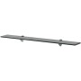 Floating shelves 2 units glass 8 mm 80x10 cm by vidaXL, Shelves and shelves - Ref: Foro24-3051507, Price: 33,20 €, Discount: %