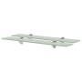 Floating shelves 2 units glass 8 mm 60x10 cm by vidaXL, Shelves and shelves - Ref: Foro24-3051513, Price: 35,01 €, Discount: %