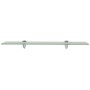 Floating shelves 2 units glass 8 mm 60x10 cm by vidaXL, Shelves and shelves - Ref: Foro24-3051513, Price: 35,01 €, Discount: %