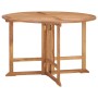 Folding garden dining set 5 pieces solid teak wood by vidaXL, Garden sets - Ref: Foro24-3059983, Price: 472,99 €, Discount: %