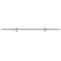 Floating shelves 2 units glass 8 mm 80x10 cm by vidaXL, Shelves and shelves - Ref: Foro24-3051515, Price: 33,35 €, Discount: %