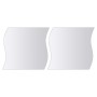 Mirror tiles in various shapes, glass, 16 units by vidaXL, Mirrors - Ref: Foro24-3051489, Price: 45,99 €, Discount: %