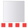 Mirror tiles in various shapes, glass, 16 units by vidaXL, Mirrors - Ref: Foro24-3051489, Price: 45,99 €, Discount: %