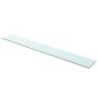 Shelves 2 units transparent glass panel 110x15 cm by vidaXL, Shelves and shelves - Ref: Foro24-3051588, Price: 34,28 €, Disco...