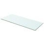 Shelves 2 units with transparent glass panel 60x20 cm by vidaXL, Shelves and shelves - Ref: Foro24-3051564, Price: 30,75 €, D...