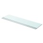 Shelves 2 units with transparent glass panel 90x20 cm by vidaXL, Shelves and shelves - Ref: Foro24-3051579, Price: 35,30 €, D...