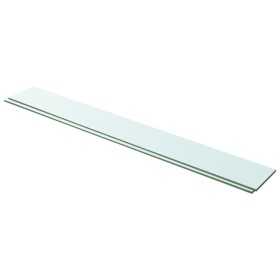 Shelves 2 units transparent glass panel 100x12 cm by vidaXL, Shelves and shelves - Ref: Foro24-3051582, Price: 31,99 €, Disco...