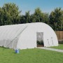 Greenhouse with white steel structure 72 m² 12x6x2.85 m by vidaXL, Greenhouses - Ref: Foro24-3188120, Price: 847,81 €, Discou...