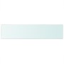 Shelves 2 units transparent glass panel 110x25 cm by vidaXL, Shelves and shelves - Ref: Foro24-3051590, Price: 45,99 €, Disco...