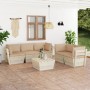 6-piece pallet garden furniture and fir wood cushions by vidaXL, Garden sets - Ref: Foro24-3063519, Price: 531,86 €, Discount: %