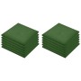 Rubber tiles fall protection 12 units green 50x50x3 cm by vidaXL, Floors and carpets - Ref: Foro24-3053180, Price: 211,90 €, ...