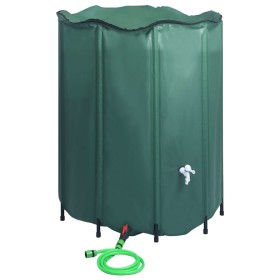 Foldable rainwater tank with spigot 1000 L by vidaXL, Irrigation systems - Ref: Foro24-48607, Price: 117,99 €, Discount: %