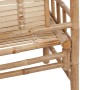 Bamboo bench with cushion 120 cm by vidaXL, garden benches - Ref: Foro24-3063902, Price: 119,99 €, Discount: %