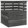 Garden furniture made of 9 pieces of solid dark gray pine wood pallets. by vidaXL, Garden sets - Ref: Foro24-3063757, Price: ...