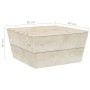 Palettenmöbel für den Garten 3 Stück imprägniertes Tannenholz von vidaXL, Gartensets - Ref: Foro24-3063710, Preis: 139,61 €, ...