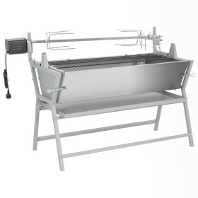 Asador barbacoa de hierro y acero inoxidable de vidaXL, Asadores y hornos para asar - Ref: Foro24-41349, Precio: 502,99 €, De...