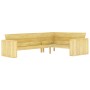 Juego de muebles de jardín 2 piezas madera de pino impregnada de vidaXL, Conjuntos de jardín - Ref: Foro24-3053195, Precio: 5...