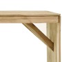 Garden dining set 5 pieces impregnated pine wood by vidaXL, Garden sets - Ref: Foro24-3054428, Price: 433,03 €, Discount: %