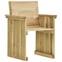 Garden dining set 5 pieces impregnated pine wood by vidaXL, Garden sets - Ref: Foro24-3054428, Price: 433,03 €, Discount: %