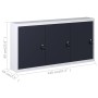 Werkbank mit drei Wandpaneelen und einem Schrank von vidaXL, Arbeitstische - Ref: Foro24-3053436, Preis: 353,01 €, Rabatt: %