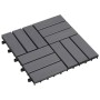 Terrace tiles 20 units acacia wood gray washed 30x30cm by vidaXL, Floors and carpets - Ref: Foro24-3054434, Price: 97,53 €, D...