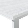 Weißer Computertisch aus Spanplatte, 110 x 60 x 73 cm von vidaXL, Schreibtische - Ref: Foro24-30201, Preis: 112,75 €, Rabatt: %