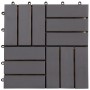 Terrace tiles 20 units acacia wood gray washed 30x30cm by vidaXL, Floors and carpets - Ref: Foro24-3054434, Price: 97,53 €, D...