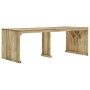 Garden dining set 7 pieces made of impregnated pine wood by vidaXL, Garden sets - Ref: Foro24-3054429, Price: 634,99 €, Disco...