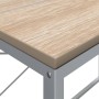 White and oak engineered wood computer desk by vidaXL, Desks - Ref: Foro24-30210, Price: 98,68 €, Discount: %