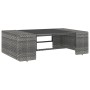 Garden furniture set 5 pieces gray synthetic rattan by vidaXL, Garden sets - Ref: Foro24-3054606, Price: 406,66 €, Discount: %