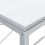 White engineered wood computer desk 110x60x70 cm by vidaXL, Desks - Ref: Foro24-30209, Price: 98,84 €, Discount: %