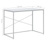 White engineered wood computer desk 110x60x70 cm by vidaXL, Desks - Ref: Foro24-30209, Price: 98,84 €, Discount: %