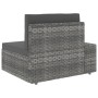 5-piece synthetic rattan garden furniture set in gray by vidaXL, Garden sets - Ref: Foro24-3054599, Price: 446,36 €, Discount: %