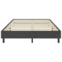 Cama box spring tela gris oscuro 120x200 cm de vidaXL, Camas y somieres - Ref: Foro24-3054707, Precio: 331,23 €, Descuento: %